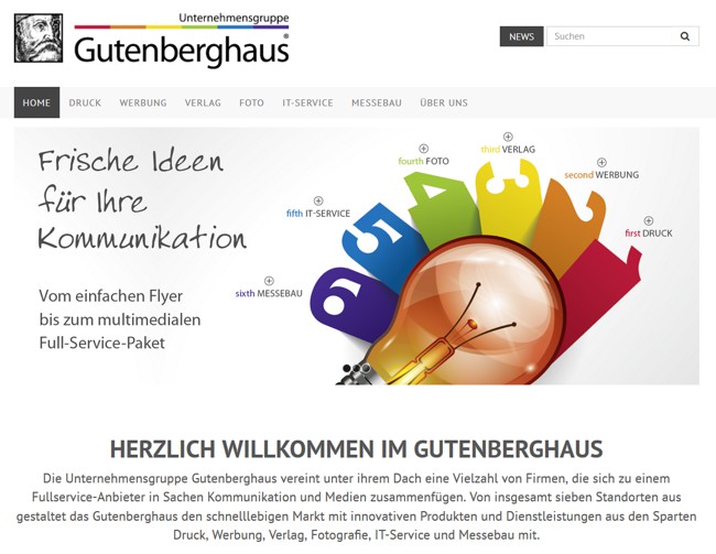 Taste Gutenberghaus Digitale Medien