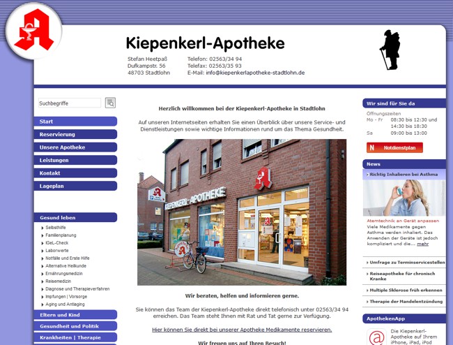Taste Kiepenkerl Apotheke
